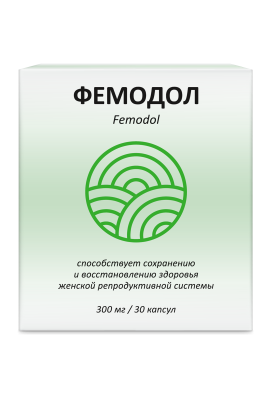 ФЕМОДОЛ КАПС МАССОЙ 300МГ №30 фото в интернет-аптеке Склад Лекарств
