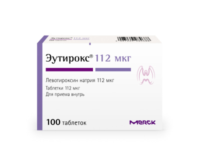 ЭУТИРОКС ТАБ 112МКГ №100 фото в интернет-аптеке Склад Лекарств