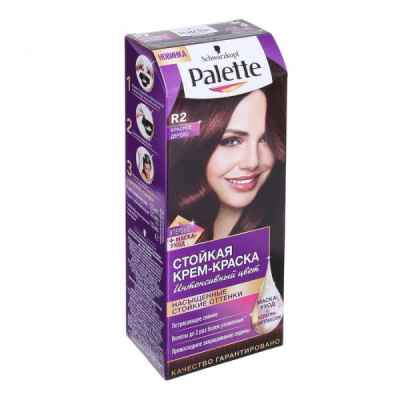 ПАЛЕТТЕ КРЕМ-КРАСКА Д/ВОЛОС R2 КРАСНОЕ ДЕРЕВО 100 МЛ фото в интернет-аптеке Склад Лекарств