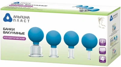 БАНКИ ВАКУУМНЫЕ ПОЛИМЕРНО- СТЕКЛЯННЫЕ БВ-01 №4/АЛЬПИНА-ПЛАСТ/ фото в интернет-аптеке Склад Лекарств