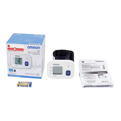ОМРОН ТОНОМЕТР RS1 НА ЗАПЯСТЬЕ БЕЗ АДАПТЕРА НЕМ-6120-RU фото в интернет-аптеке Склад Лекарств