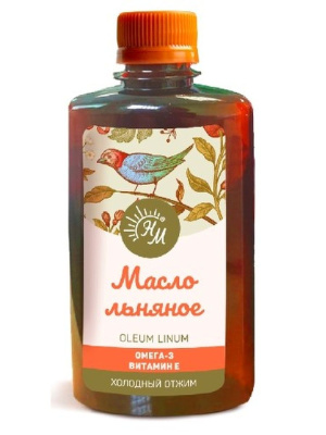 ЛЬНЯНОЕ МАСЛО ХОЛОДНЫЙ ОТЖИМ 250МЛ/НАТУРАЛЬНЫЕ МАСЛА/ фото в интернет-аптеке Склад Лекарств