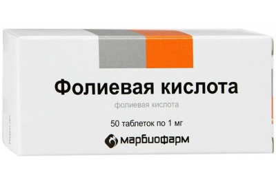 ФОЛИЕВАЯ К-ТА ТАБ 1МГ №50/МАРБИОФАРМ/ фото в интернет-аптеке Склад Лекарств