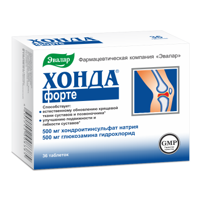 ХОНДА ФОРТЕ ТАБ 1,25Г №36/ЭВАЛАР/ фото в интернет-аптеке Склад Лекарств