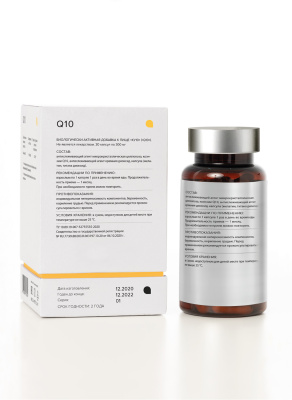 ЭЛЕМАКС КОЭНЗИМ 10 КАПС №30 фото в интернет-аптеке Склад Лекарств