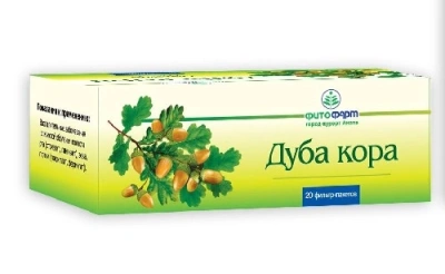 ДУБА КОРА Ф/П 1,5Г №20/ФИТОФАРМ/ фото в интернет-аптеке Склад Лекарств
