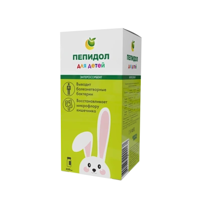 ПЕПИДОЛ ПЭГ Р-Р ВНУТРЬ Д/ДЕТЕЙ 3% 450МЛ фото в интернет-аптеке Склад Лекарств
