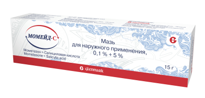 МОМЕЙД-С/МОМАТ/ МАЗЬ 15Г фото в интернет-аптеке Склад Лекарств