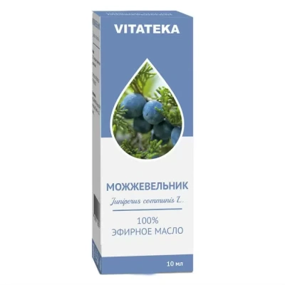 ВИТАТЕКА МАСЛО МОЖЖЕВЕЛОВОЕ ЭФИРНОЕ 10МЛ фото в интернет-аптеке Склад Лекарств