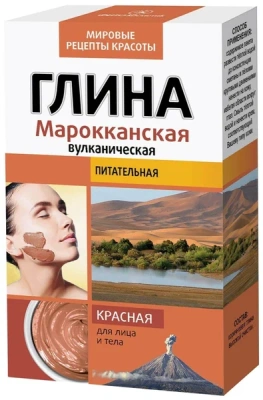 ГЛИНА КРАСНАЯ МАРОККАНСКАЯ 100Г /ФИТОКОСМЕТИК/ фото в интернет-аптеке Склад Лекарств