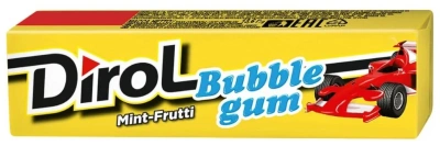 ДИРОЛ ЖЕВ РЕЗИНКА МЯТА И ФРУКТЫ 13,6Г №10 фото в интернет-аптеке Склад Лекарств