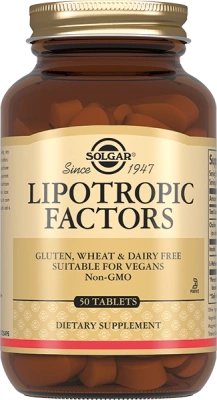 СОЛГАР ЛИПОТРОПНЫЙ ФАКТОР ТАБ №50 фото в интернет-аптеке Склад Лекарств