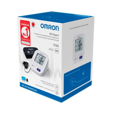 ОМРОН ТОНОМЕТР АВТОМАТ НА ПЛЕЧО M3 EXPERT НЕМ-7154-ALRU фото в интернет-аптеке Склад Лекарств
