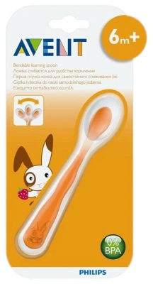 АВЕНТ ЛОЖКА Д/ПРИКОРМА С СИЛИКОНОВОЙ РУЧКОЙ 6МЕС+ 65657 SCF722/00 фото в интернет-аптеке Склад Лекарств