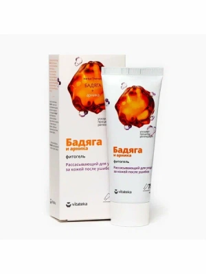 ВИТАТЕКА ФИТО-ГЕЛЬ БАДЯГА И АРНИКА РАССАСЫВАЮЩИЙ 75МЛ фото в интернет-аптеке Склад Лекарств