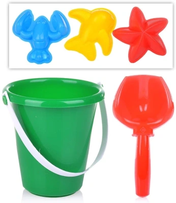 ИГРУШКА ИГРА ДЕТСКИЙ ПЕСОЧНЫЙ НАБОР (ВЕДРО ДЕТСКОЕ МИНИ, СОВОК, 3 ФОРМЫ ДЛЯ ПЕСКА)У469 фото в интернет-аптеке Склад Лекарств