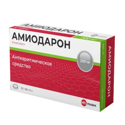 АМИОДАРОН ТАБ 200МГ №30/ВЕЛФАРМ/ фото в интернет-аптеке Склад Лекарств