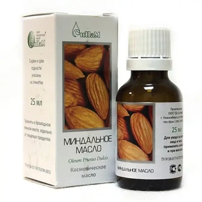 МИНДАЛЬНОЕ МАСЛО КОСМЕТИЧ 25МЛ/СИНАМ/ фото в интернет-аптеке Склад Лекарств