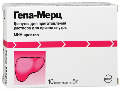 ГЕПА-МЕРЦ ГРАНУЛЫ Д/Р-РА ВНУТРЬ 5Г ПАК №10 фото в интернет-аптеке Склад Лекарств