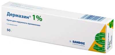 ДЕРМАЗИН КРЕМ 1% 50Г фото в интернет-аптеке Склад Лекарств