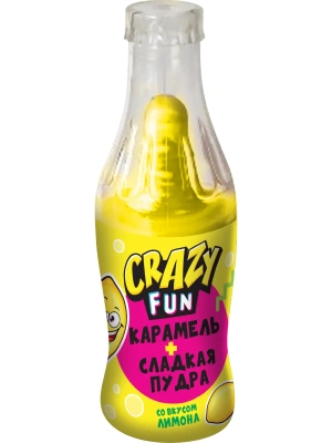 CRAZY FUN КАРАМЕЛЬ СОСКА В ВИДЕ БУТЫЛОЧКИ С ПУДРОЙ 4Г УТ62760/КОНФИТРЕЙД/ фото в интернет-аптеке Склад Лекарств