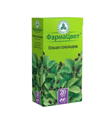 ОЛЬХИ СОПЛОДИЯ Ф/П 1,5Г №20 фото в интернет-аптеке Склад Лекарств