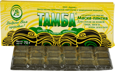 АДОНИС ТАМБА МАСКА-ПЛИТКА 70Г фото в интернет-аптеке Склад Лекарств