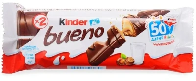 КИНДЕР БУЭНО ВАФЛИ В МОЛ ШОКОЛАДЕ 43Г фото в интернет-аптеке Склад Лекарств