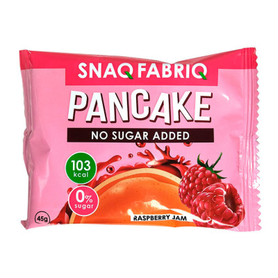 ПАНКЕЙК НЕ ГЛАЗИРОВАННЫЙ С НАЧИНКОЙ МАЛИНОВЫЙ ДЖЕМ TM SNAQ FABRIQ 45Г/ФИТНЕС ФУД/ фото в интернет-аптеке Склад Лекарств