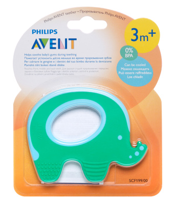 АВЕНТ ПРОРЕЗЫВАТЕЛЬ Д/ЗУБОВ 3 МЕС+SCF199/00 86300 фото в интернет-аптеке Склад Лекарств