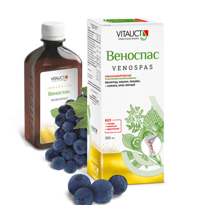 ВИТАУКТ ВЕНОСПАС Р-Р 350МЛ фото в интернет-аптеке Склад Лекарств