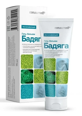 КОНСУМЕД БАДЯГА ГЕЛЬ-БАЛЬЗАМ 75МЛ фото в интернет-аптеке Склад Лекарств