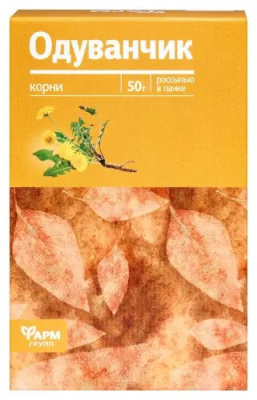 ОДУВАНЧИК КОРНИ 50Г/ФАРМГРУПП/ фото в интернет-аптеке Склад Лекарств