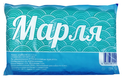 МАРЛЯ МЕД Н/СТ 90СМХ10М/МЕДОПТОРГ/ фото в интернет-аптеке Склад Лекарств