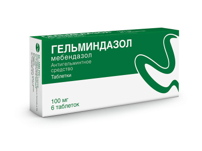 ГЕЛЬМИНДАЗОЛ ТАБ 100МГ №6/АВВА РУС/ фото в интернет-аптеке Склад Лекарств