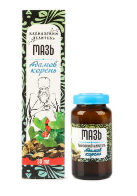 МАЗЬ АДАМОВ КОРЕНЬ СТЕКЛО 30МЛ/КАВКАЗСКИЙ ЦЕЛИТЕЛЬ/ фото в интернет-аптеке Склад Лекарств