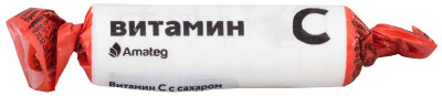 АСКОРБИНОВАЯ КИСЛОТА СОЛНЫШКО С САХАРОМ ТАБ ЖЕВ МАССОЙ 2,5Г АПЕЛЬСИН КРУТКА №10/АМАТЕГ/ фото в интернет-аптеке Склад Лекарств