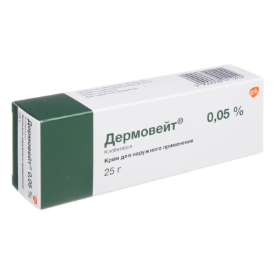 ДЕРМОВЕЙТ КРЕМ 0,05% 25Г фото в интернет-аптеке Склад Лекарств
