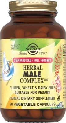 СОЛГАР ТРАВЯНОЙ КОМПЛЕКС ДЛЯ МУЖЧИН КАПС №50 фото в интернет-аптеке Склад Лекарств