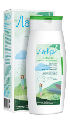 ЛА-КРИ ШАМПУНЬ Д/ЧУВСТВИТЕЛЬНОЙ КОЖИ 250МЛ фото в интернет-аптеке Склад Лекарств