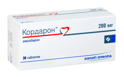 КОРДАРОН ТАБ 200МГ №30 фото в интернет-аптеке Склад Лекарств