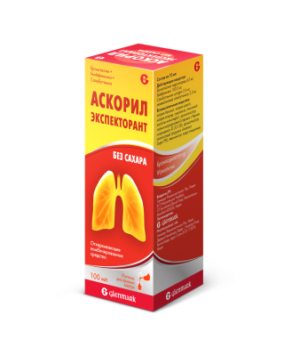 АСКОРИЛ ЭКСПЕКТОРАНТ Р-Р Д/ПРИЕМА ВНУТРЬ 2МГ+50МГ+1МГ/5МЛ Б/САХАРА 100МЛ фото в интернет-аптеке Склад Лекарств