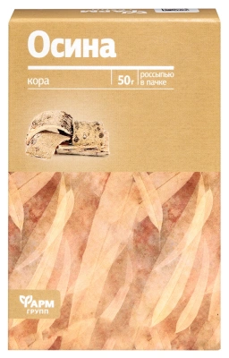 ОСИНА КОРА 50Г/ФАРМГРУПП/ фото в интернет-аптеке Склад Лекарств