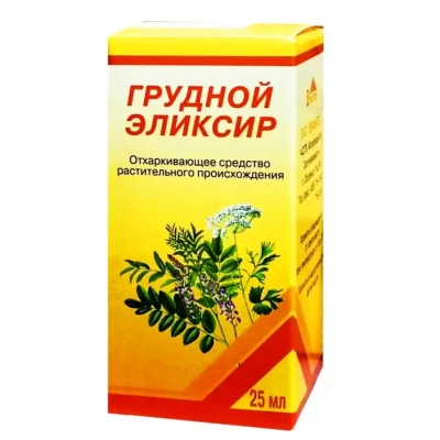 ГРУДНОЙ ЭЛИКСИР ФЛ 25МЛ/ВИФИТЕХ/ фото в интернет-аптеке Склад Лекарств