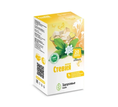 СТЕВИЯ ФИТОЧАЙ Ф/П 1,0 №20/ЗДОРОВЬЕ фото в интернет-аптеке Склад Лекарств