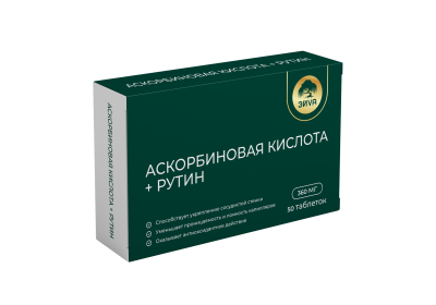 АСКОРБИНОВАЯ КИСЛОТА+РУТИН 360МГ ТАБ №50/ЭЙVА/ЭЙВА/ фото в интернет-аптеке Склад Лекарств