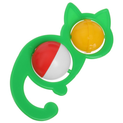 ИГРУШКА ПОГРЕМУШКА ?КОШЕЧКА?, ЦВЕТ МИКС 486766 фото в интернет-аптеке Склад Лекарств