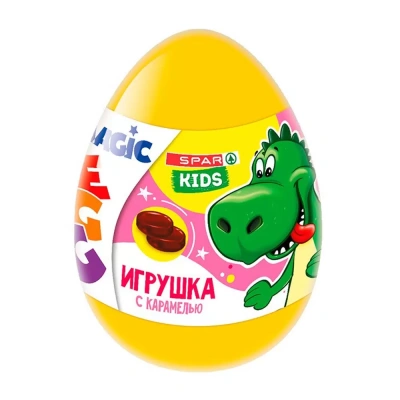 ДРАКОНЫ MAGIC EGG КАРАМЕЛЬ В ПЛАСТИКОВОМ ЯЙЦЕ С ИГРУШКОЙ 10Г УТ68307/КОНФИТРЕЙД/ фото в интернет-аптеке Склад Лекарств