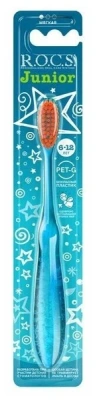 РОКС З/ЩЕТКА JUNIOR ДЛЯ ДЕТЕЙ 6-12 ЛЕТ МЯГКАЯ 6-12ЛЕТ фото в интернет-аптеке Склад Лекарств