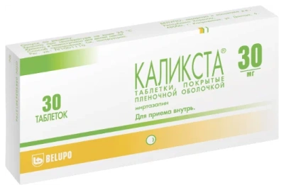 КАЛИКСТА ТАБ П/О 30МГ №30 фото в интернет-аптеке Склад Лекарств